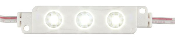 IP65 LED Light Module String, 10x 3x3528-LEDs, Cool White