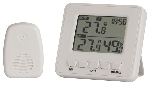 Wireless In and Out Thermometer and Hygrometer