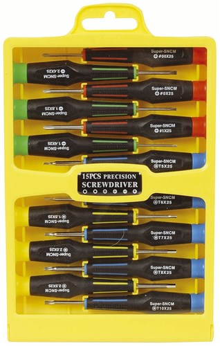 15 Piece Micro Driver Set
