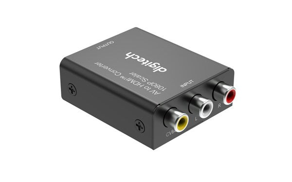 Composite AV to HDMI Mini Converter 1080P Scaler