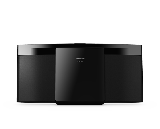 Panasonic Slim Stylish Compact Micro System SC-HC200GN-K