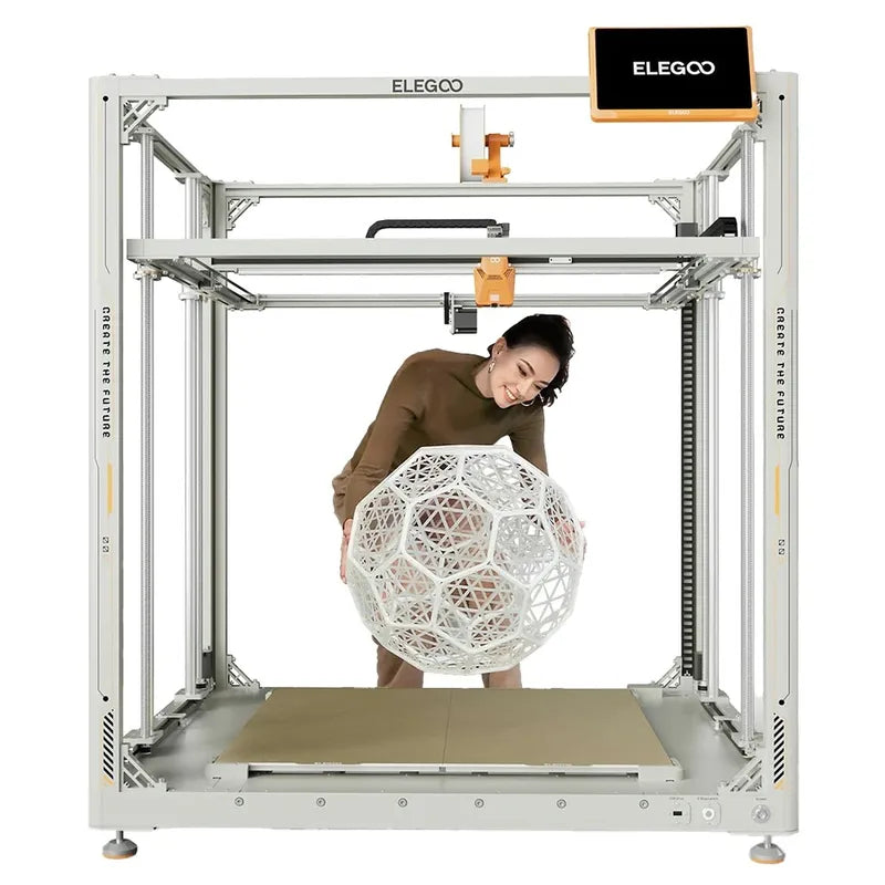 Elegoo Orange Storm Giga Filament Printer