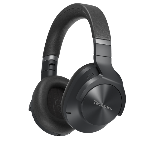 Technics EAH-A800E Wireless Headphones with Noise Cancelling and Microphone-Black