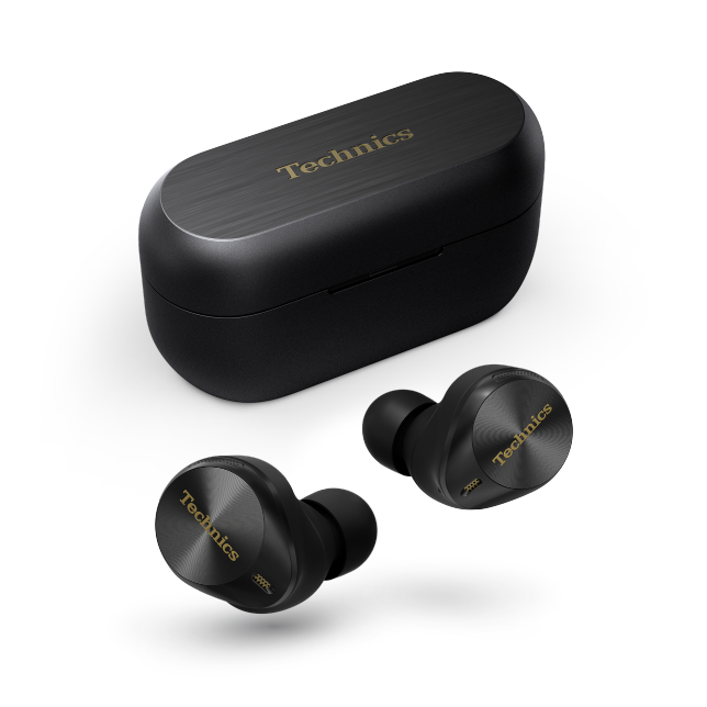 Technics True Wireless Noise Cancelling Earphones with Multipoint Bluetooth®, AZ80-Black