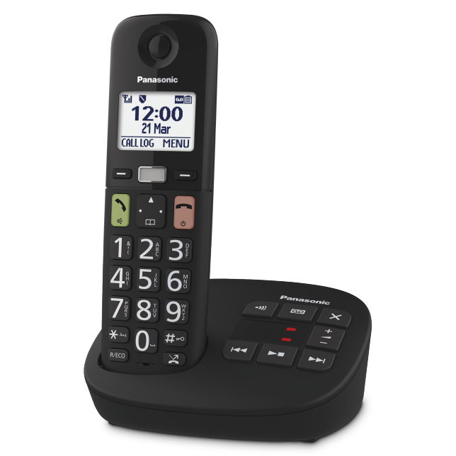 Panasonic Digital Cordless Answering System KX-TGU120AZB