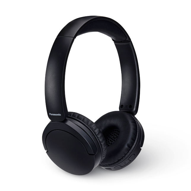 Panasonic HF630B Wireless Headphones with 72 Hour Battery Life-Black