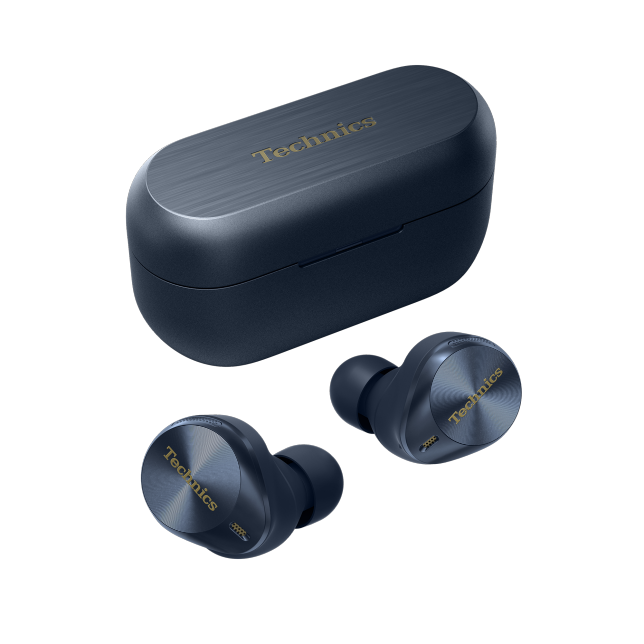 Technics True Wireless Noise Cancelling Earphones with Multipoint Bluetooth®, AZ80-Midnight Blue