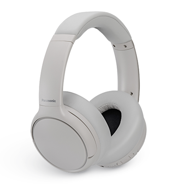 Panasonic RB-M600B Wireless Headphones with 65 Hour Battery Life-Beige