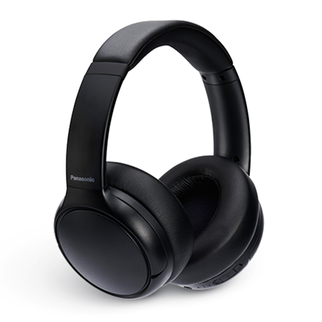 Panasonic RB-M600B Wireless Headphones with 65 Hour Battery Life-Black