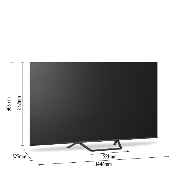 Panasonic 65" W95BGZ Mini LED, 4K HDR Smart TV
