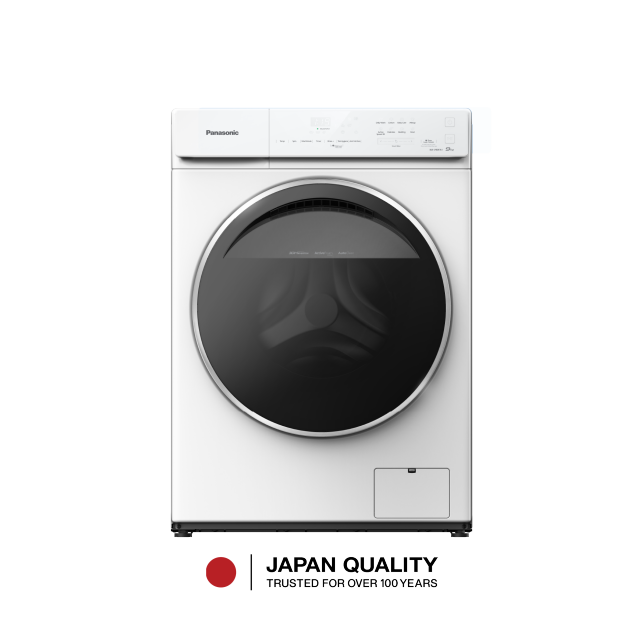 Panasonic 9kg Cleaner, Smart Wash
Front Load Washing Machine NA-V90FA1WAU