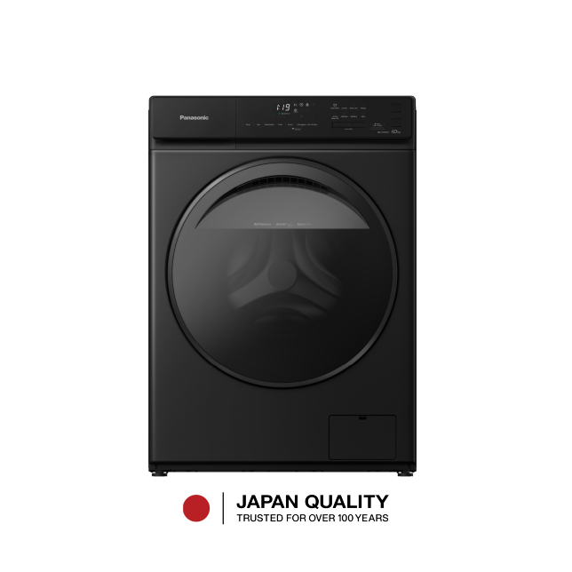 Panasonic 10kg Cleaner, Smart Wash
Front Load Washing Machine NA-V10FA1BAU