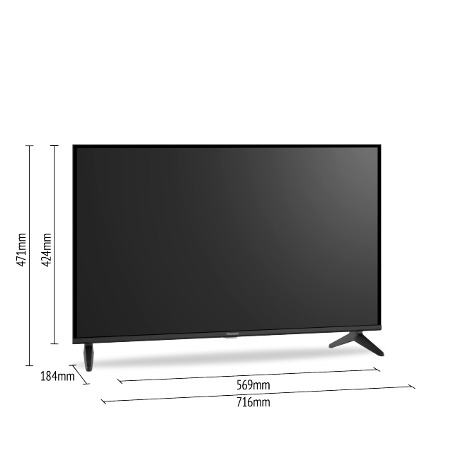 Panasonic 32" S60BGZ , LED, HD Smart TV
