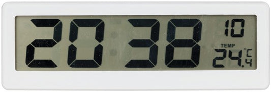 LCD Clock with Thermometer