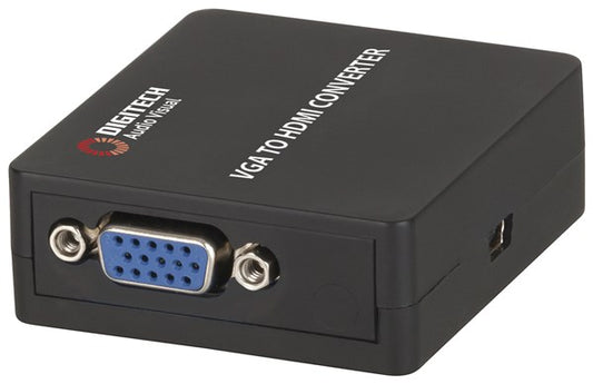 Digitech VGA to HDMI Converter and Upscaler with Stereo Audio