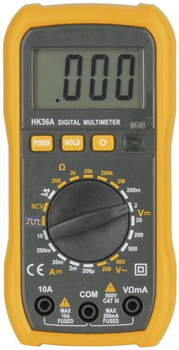 Economy CatIII Multimeter with Non-Contact Voltage Sensor