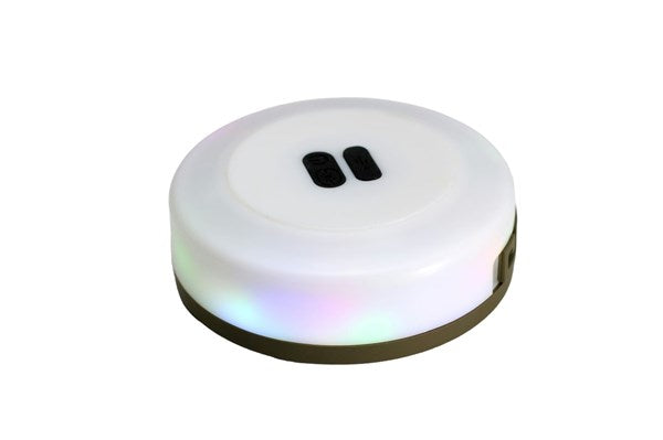 Solar Camping Lantern with Retractable RGB String Lights