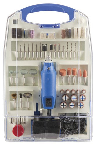 110 Piece 12V Rotary Tool Set