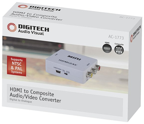 Digitech HDMI to Composite AV Converter