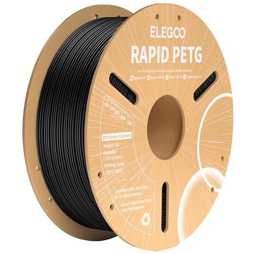 Elegoo Rapid PETG filament Black 1.75mm 1kg