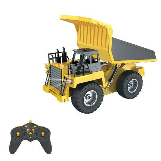 2.4GHz 1:18 Scale Nine-Channel Semi-Alloy RC Tipper