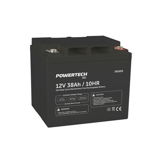 12V 38Ah Deep Cycle Gel Battery