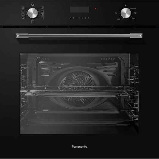 Panasonic 60cm Built-In Oven with 7 Functions - Black