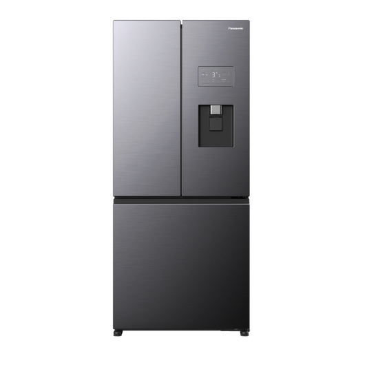 Panasonic 493L French Door Fridge with Water & Ice NR-CW530JVSA