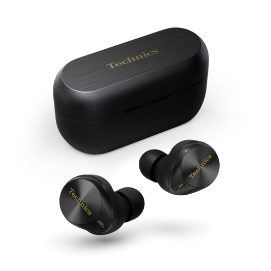 Technics True Wireless Noise Cancelling Earphones with Multipoint Bluetooth®, AZ80-Black