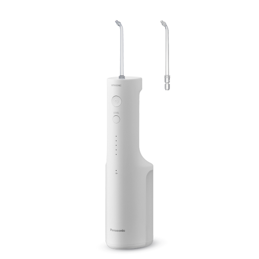 Panasonic Rechargeable Oral Irrigator with Ultrasonic Technology EW-DJ66-W341