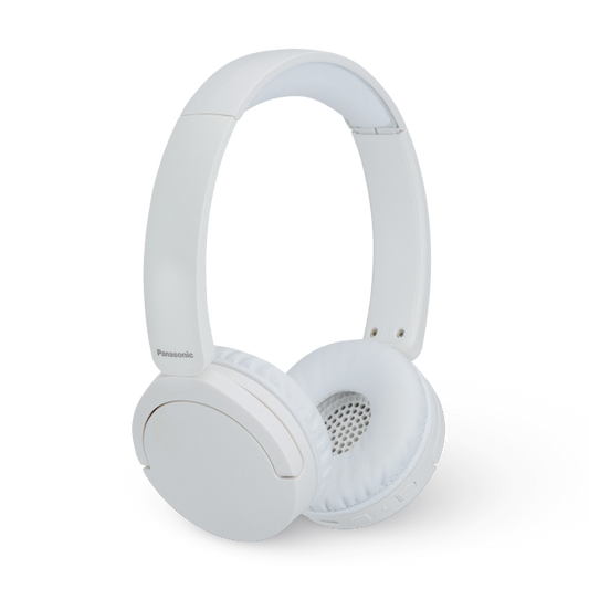 Panasonic HF630B Wireless Headphones with 72 Hour Battery Life-White