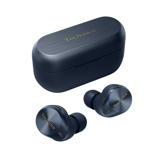 Technics True Wireless Noise Cancelling Earphones with Multipoint Bluetooth®, AZ80-Midnight Blue