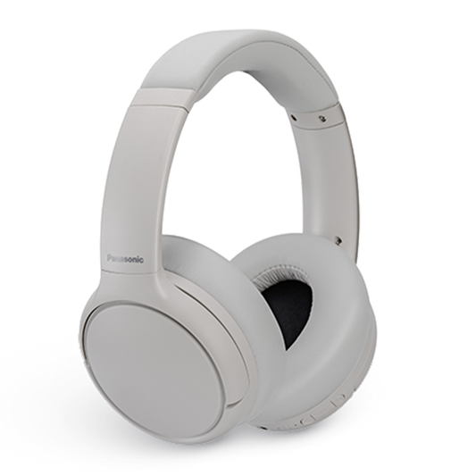 Panasonic RB-M600B Wireless Headphones with 65 Hour Battery Life-Beige