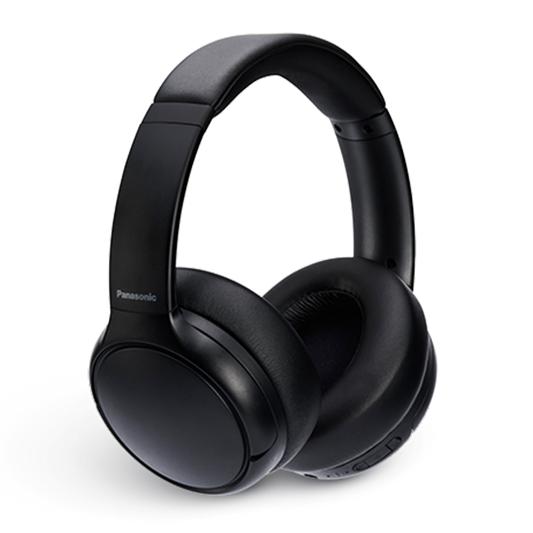 Panasonic RB-M600B Wireless Headphones with 65 Hour Battery Life-Black