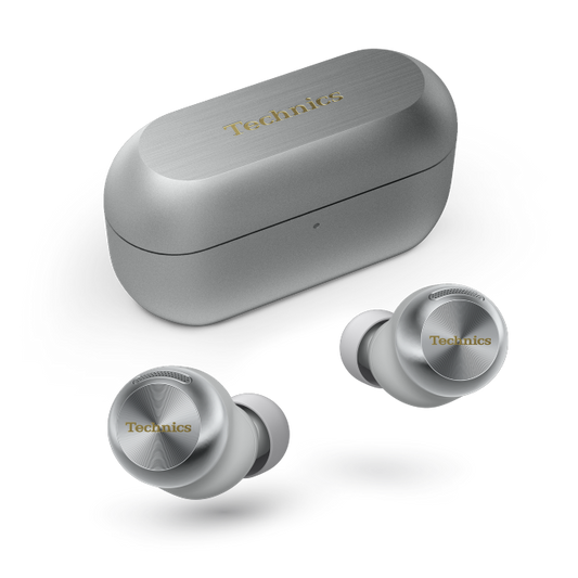 Technics Flagship True Wireless Noise-Cancelling Earbuds (Silver)