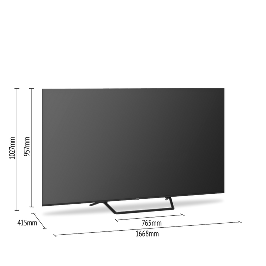 Panasonic 75" W95BGZ Mini LED, 4K HDR Smart TV
