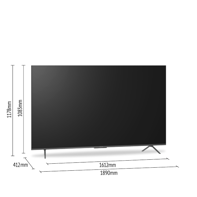 Panasonic 85" W95BGZ  Mini LED, 4K HDR Smart TV