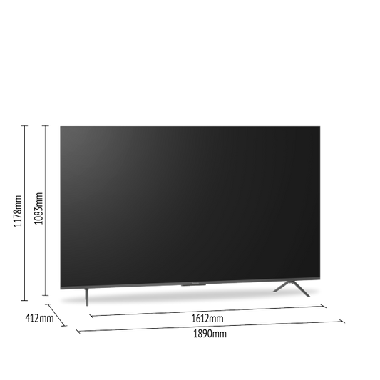 Panasonic 85" W95BGZ  Mini LED, 4K HDR Smart TV