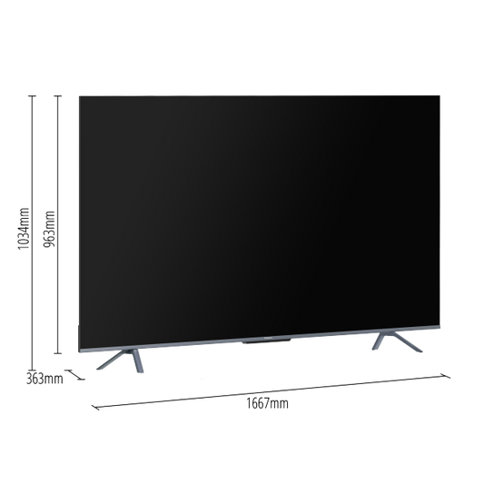 Panasonic 75" W70BGZ LED, 4K HDR Smart TV