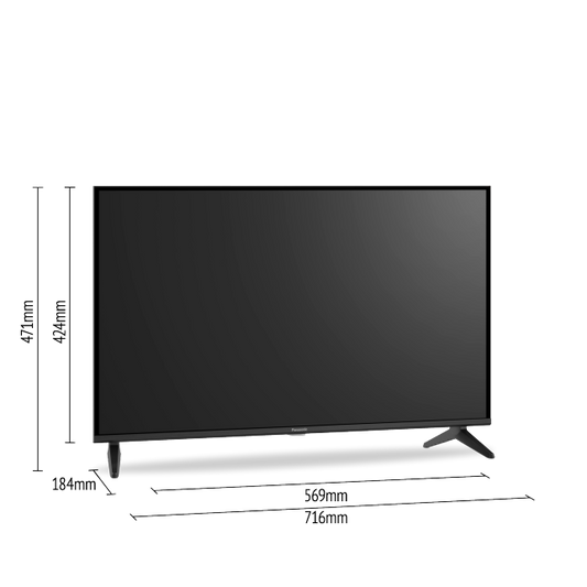 Panasonic 32" S60BGZ , LED, HD Smart TV